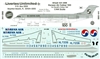 1:144 Korean Air Fokker 100
