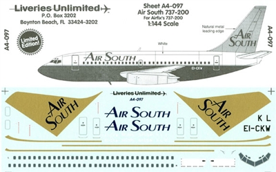 1:144 Air South Boeing 737-200