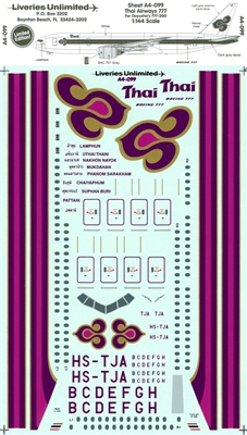 1:144 Thai Airways Boeing 777-200