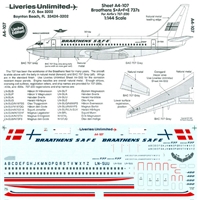 1:144 Braathens SAFE Boeing 737's