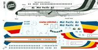 1:144 Mid Pacific Airlines Namc YS-11A