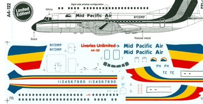 1:144 Mid Pacific Airlines Namc YS-11A