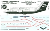 1:144 Presidential Airways Bae 146-200