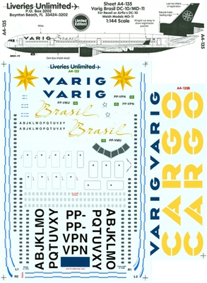 1:144 Varig McDD DC-10-30 / MD-11