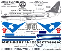 1:144 China Southern Boeing 737-300/-500