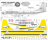 1:144 TransOcean Awys Boeing 377 Stratocruiser