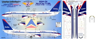 1:144 Delta Airlines Boeing 737-832