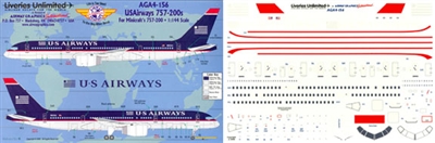 1:144 USAirways Boeing 757-200