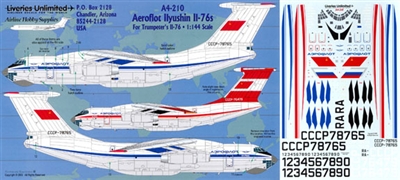 1:144 Aeroflot / Polar Ilyushin 76