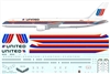 1:144 United Airlines ('Saul Bass' cs) Boeing 757-222