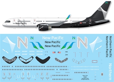 1:144 New Pacific Airlines Boeing 757-200(W)
