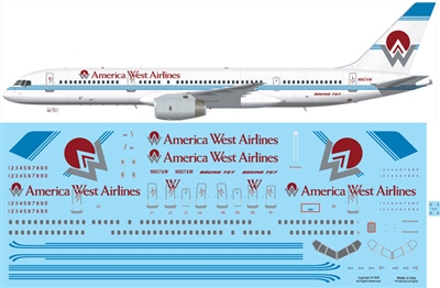 1:144 America West Airlines  (1986 cs) Boeing 757-200 (T15)