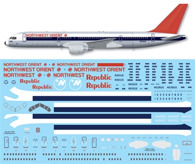 1:144 Northwest Orient Boeing 757-200