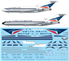 1:144 Delta Airlines, Delta Shuttle Boeing 727-95 / -232ADV