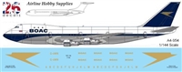 1:144 BOAC Boeing 747-136 Gold Foil Elements