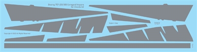 1:144 Corogard, Boeing 757-200 / -300 (non metallic grey)
