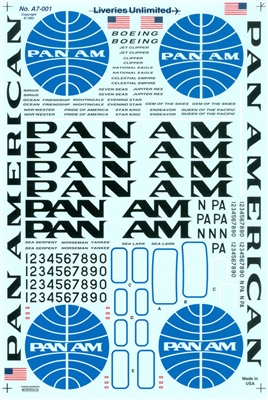 1:72 Pan American Boeing 707-321B/C