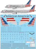 1:144 American Airlines Airbus A.319, A.320, A.321