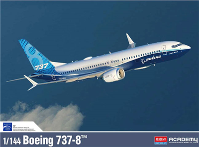 1:144 Boeing 737-MAX8, Boeing 'Prototype' markings