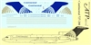1:144 Continental Boeing 727-200