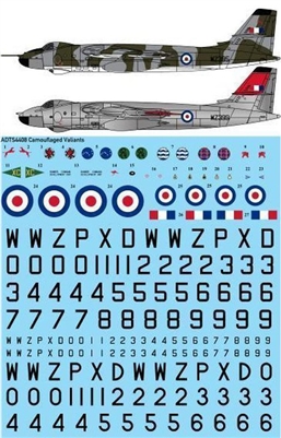1:144 RAF (Camo or Silver cs) Vickers Valiant