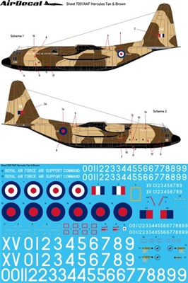 1:72 Royal Air Force C.130 Hercules