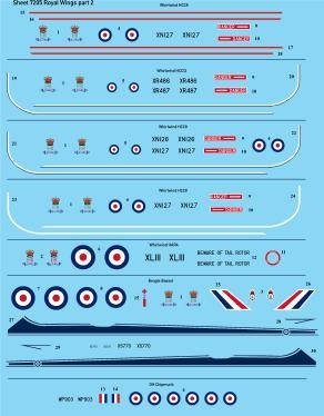 1:72 Royal Flight Whirlwinds, Basset, Chipmunk