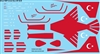 1:72 Turkish Air Force 'Stars' Canadair NF-5A/B