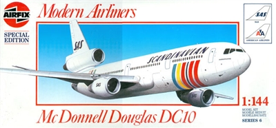 1:144 McDD DC-10-30, SAS, American Airlines