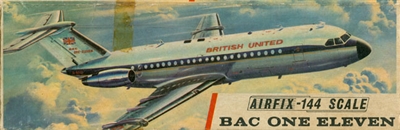 1:144 BAC 1-11-200, British United