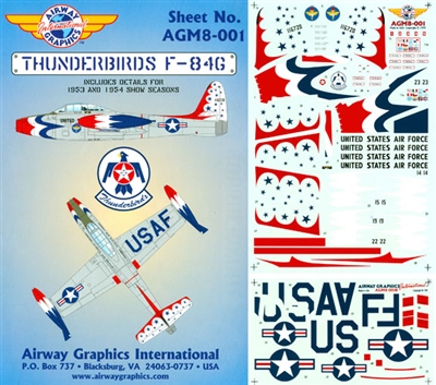 1:48 F.84G USAF Thunderbirds