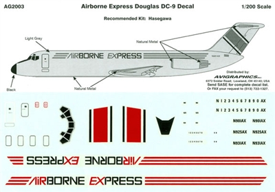 1:200 Airborne Express DC-9