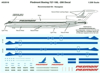 1:200 Piedmont Boeing 727-100/-200