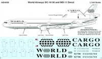 1:144 World Airways McDD DC-10 / MD-11
