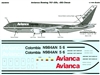 1:144 Avianca Colombia Boeing 767-200/-300