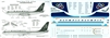 1:144 Olympic Airlines Boeing 737-200/-400