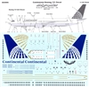 1:144 Continental Boeing 737's