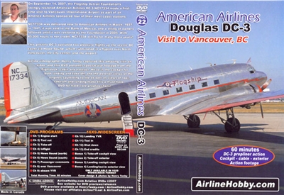 American Airlines DC-3 - Visit to Vancouver BC