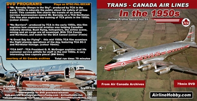 Trans Canada Airlines In the 1950's