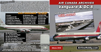 Air Canada Vanguard and DC-8