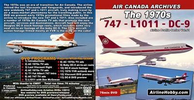Air Canada in the 1970's