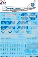 1:144 Boeing 747SP kit, with 26 Decal Screen Print Decal