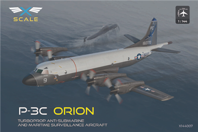 1:144 Lockheed P-3C Orion (XScale decal)