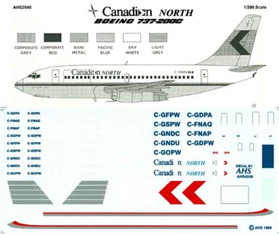 1:200 Canadian North Boeing 737-200C