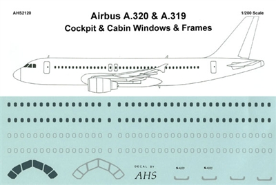 1:200 Windows, A.320/A.319