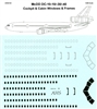 1:200 Windows & Frames, McDD DC-10