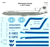1:144 Worldways Canada L.1011 Tristar