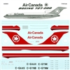 1:144 Air Canada Boeing 727-233 Adv