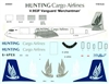 1:144 Hunting Cargo Airlines V.953F Vanguard 'Merchantman'
