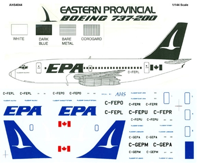 1:144 Eastern Provincial Boeing 737-200